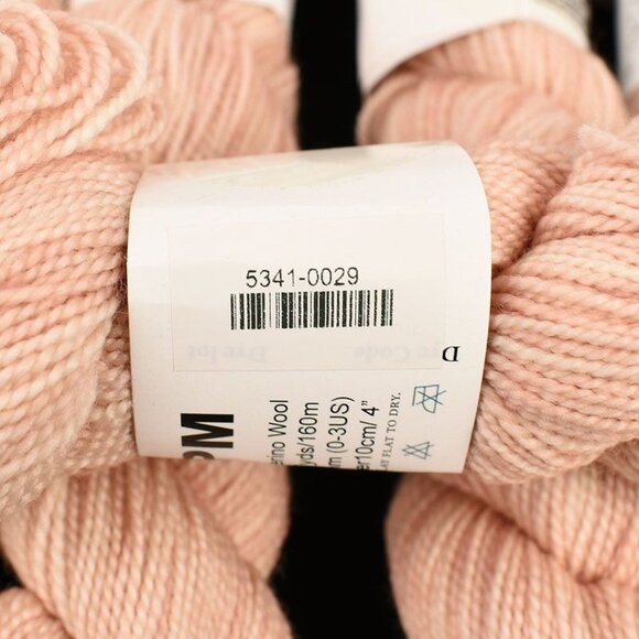 Koigu KPM Yarn 5 Skeins Merino Wool Color 5341 Pale Pink - Picture 3 of 3